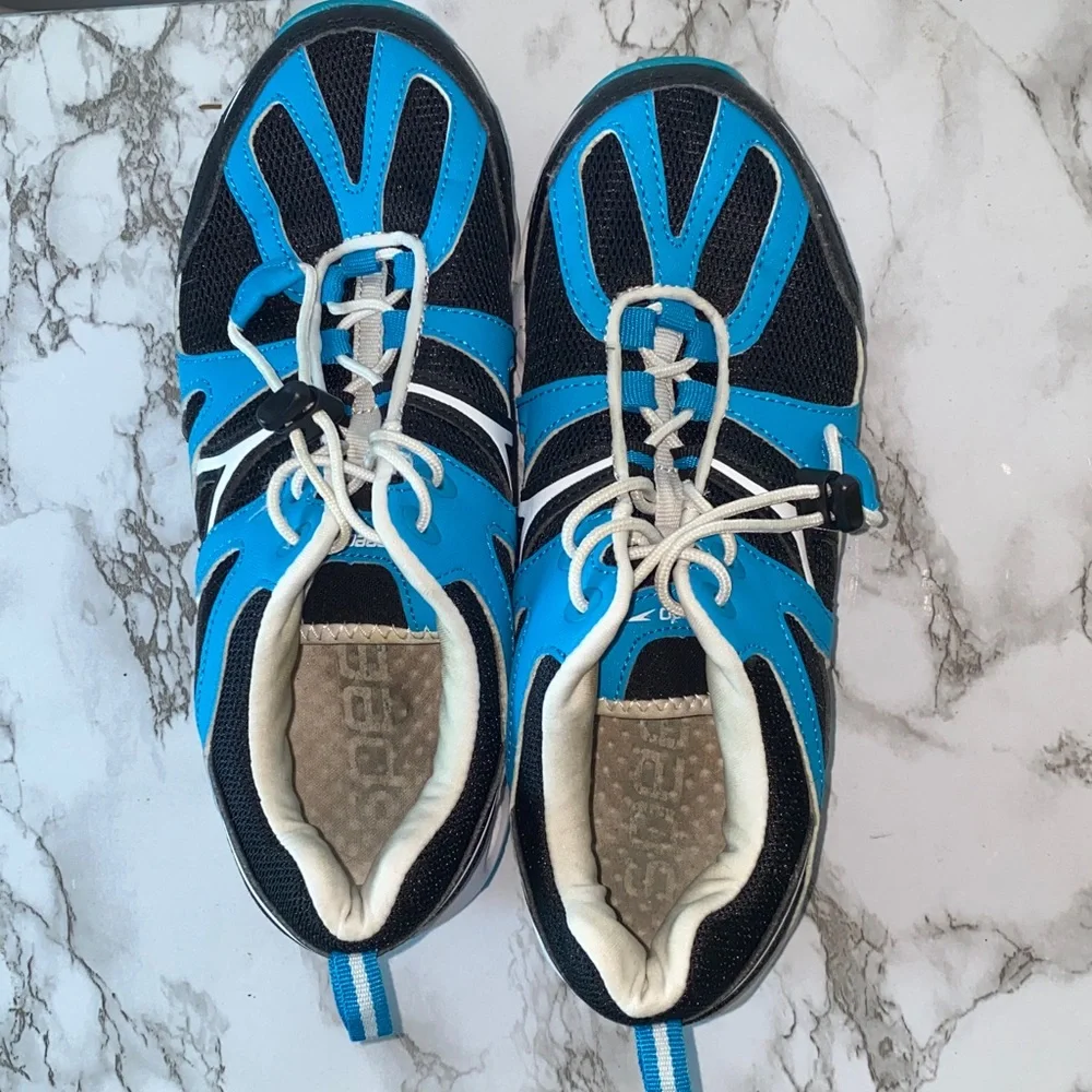 Speedo Aqua Socks Sneakers Women's 8 Hydro Comfort 4.0 Water Shoes Retro Hiking